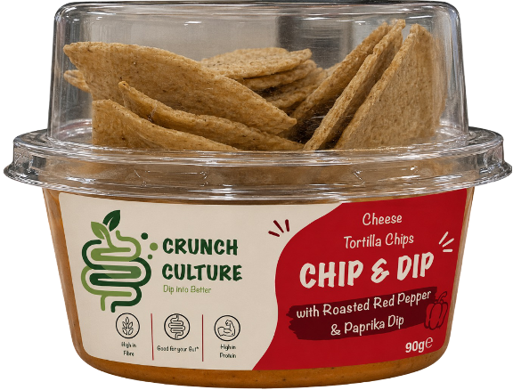 Roasted Red Pepper and Paprika Crunch Culture product cup